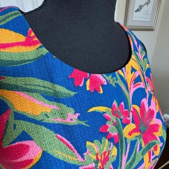 J. Crew Colorful Floral Dress - Picture 5 of 7